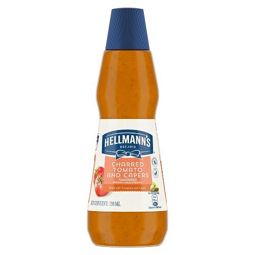 Hellmann’s Charred Tomato and Capers Dressing - Explore exciting and unique flavours with Hellmann’s dressings .